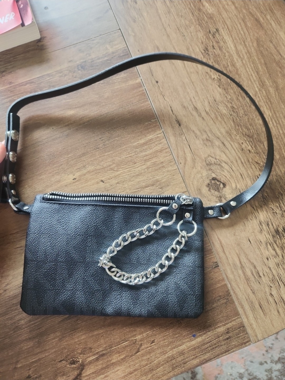 Black Michael Kors Belt Bag
